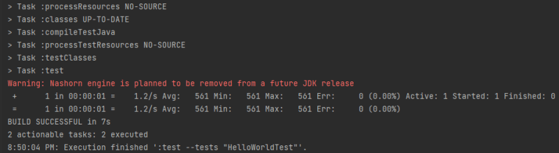 JMeter DSL Results