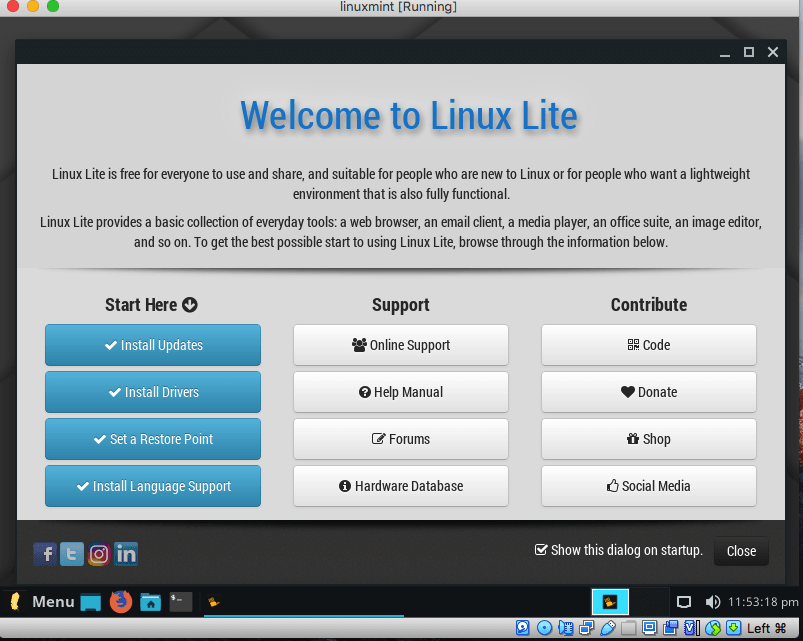 lightweight linux distro 2016