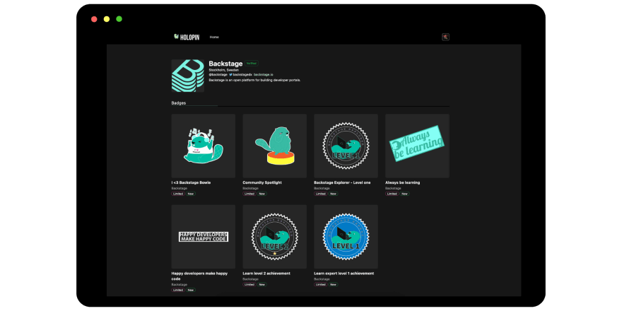 Tutorial: Add your Holopin badges to your GitHub profile