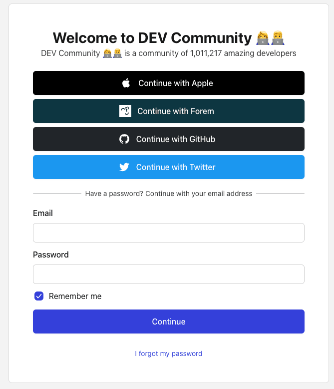 Facebook, Google or Github - which OAuth for your site? - DEV Community