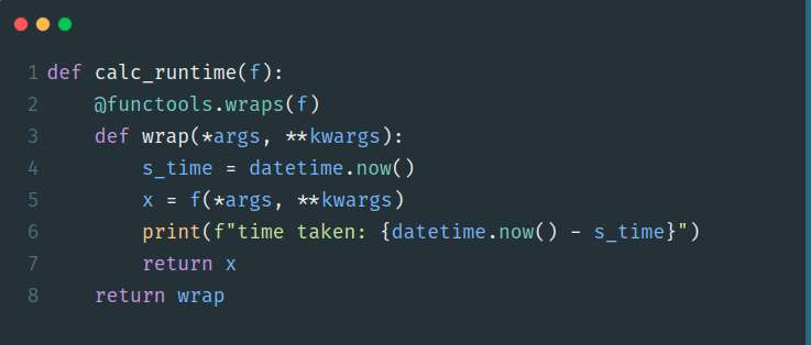 Calculating Run Time of a function using Python Decorators - DEV ...