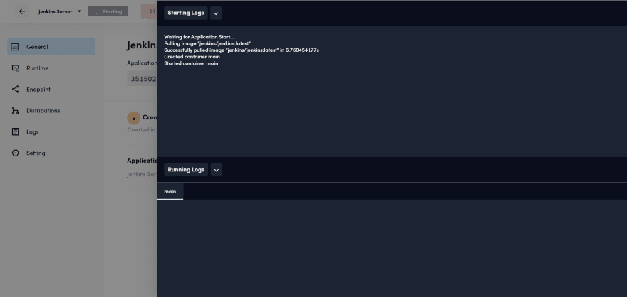 Run Application