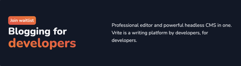 Vrite - Join waitlist