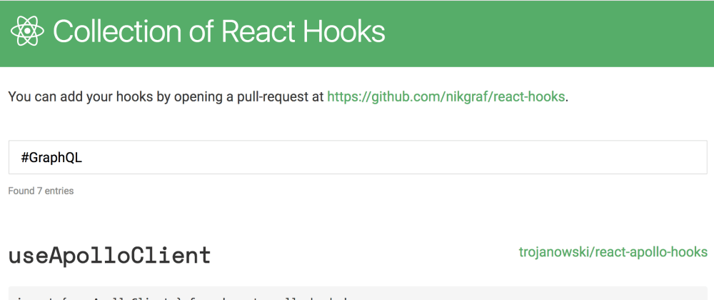 Cover image for Big collection of React hooks