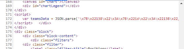 soccer data json encoding