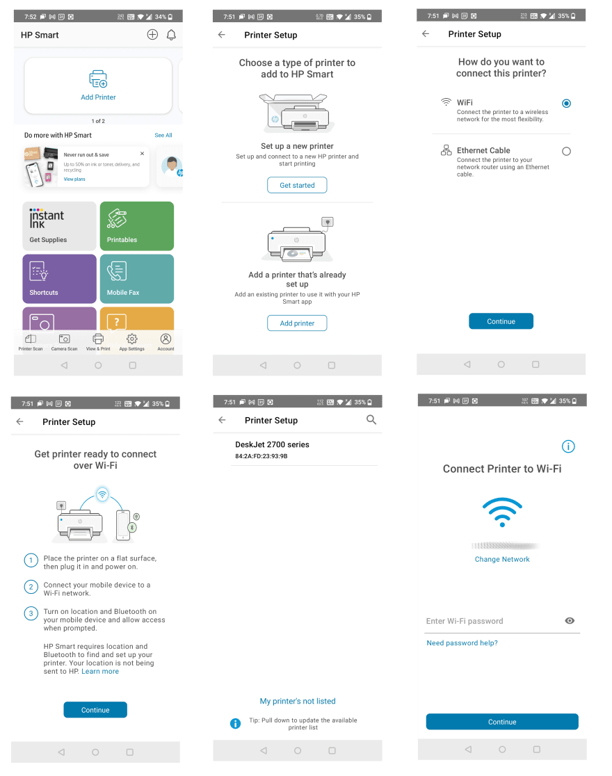 Mobile app workflow image