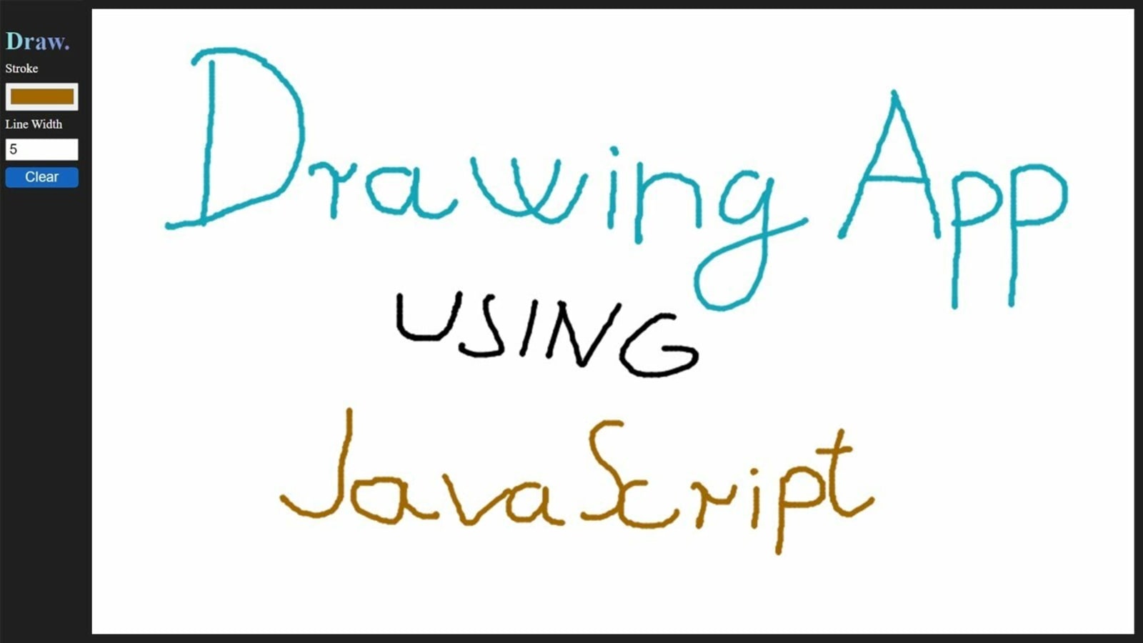 Drawing on Canvas :: Eloquent JavaScript