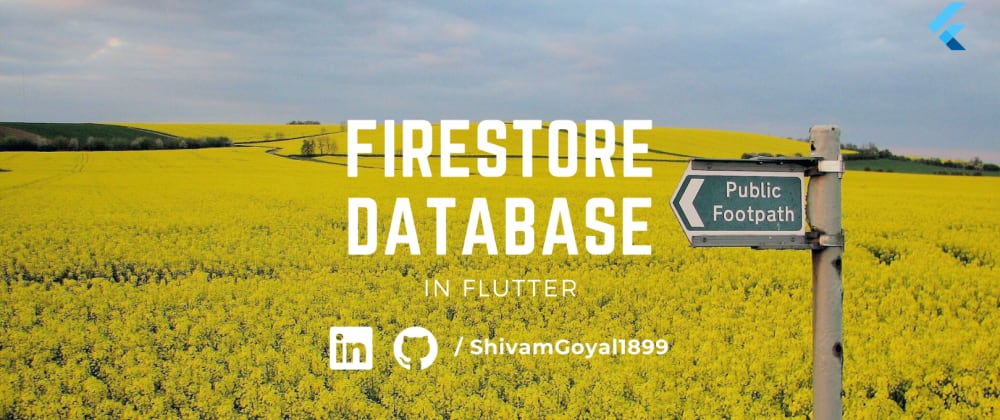 Cover image for Connecting Cloud Firestore Database to Flutter