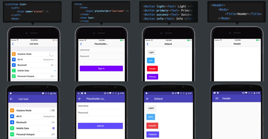 NativeBase