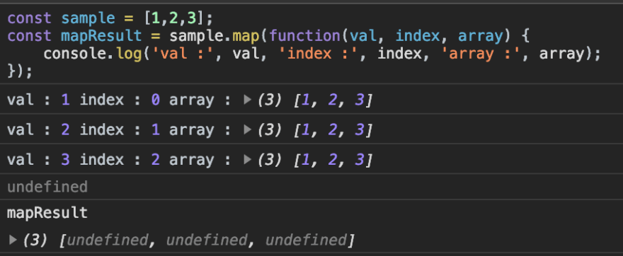 Implementing our own Array.map() method in javascript - DEV Community