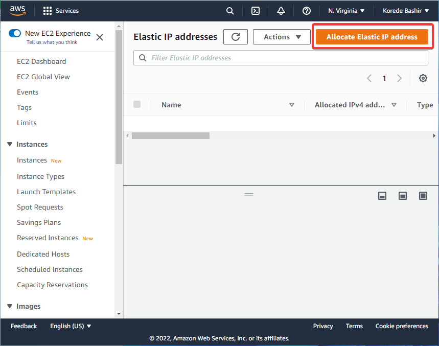 Allocate IP