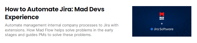 How to Automate Jira: Mad Devs Experience