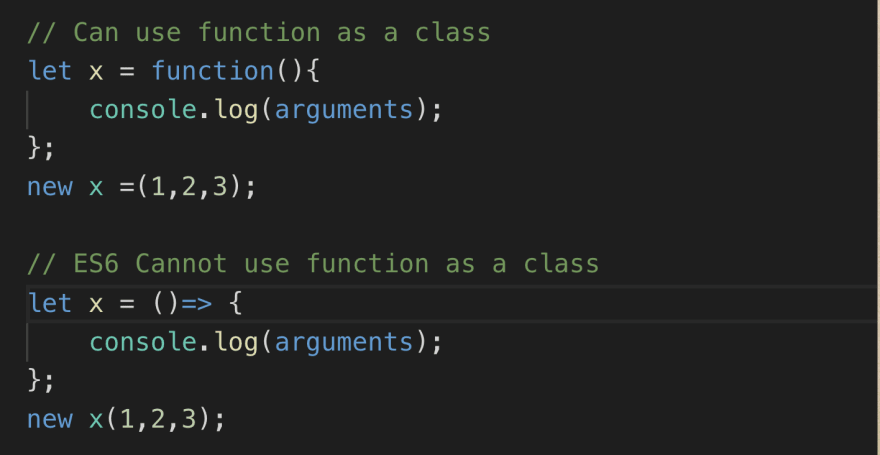 JavaScript: 3 key differences between Arrow Functions and Normal Functions  - DEV Community