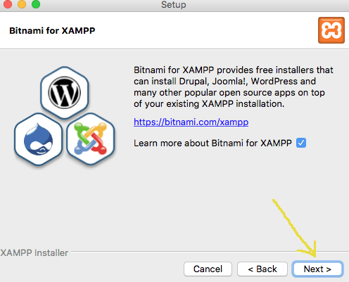 xampp for mac install