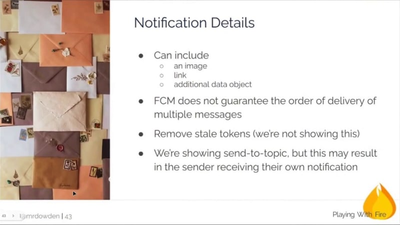 notification details