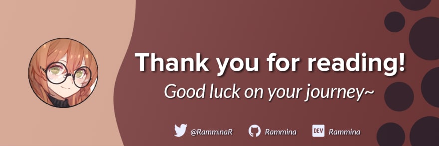 Rammina Thank You Banner