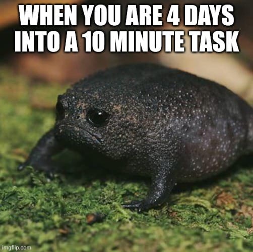 10 minute task