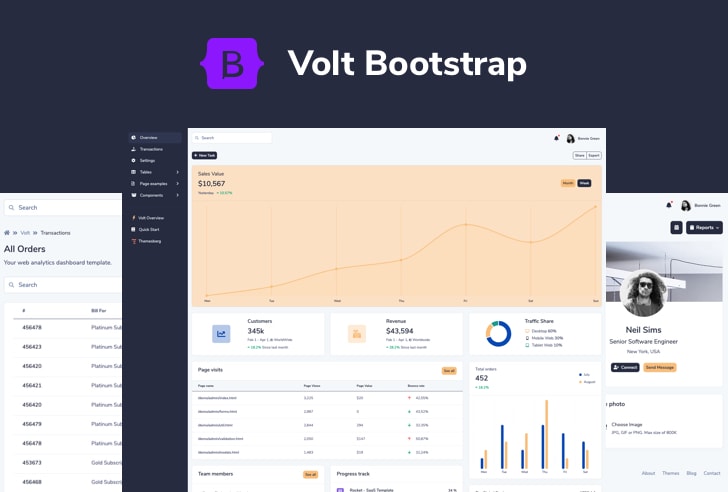 Free Bootstrap 5 Admin Dashboard