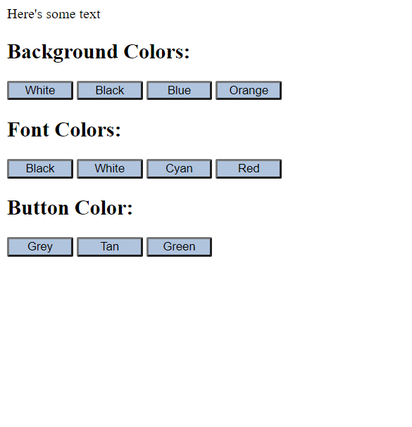 Customize Buttons