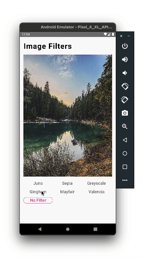Choosing More Filters