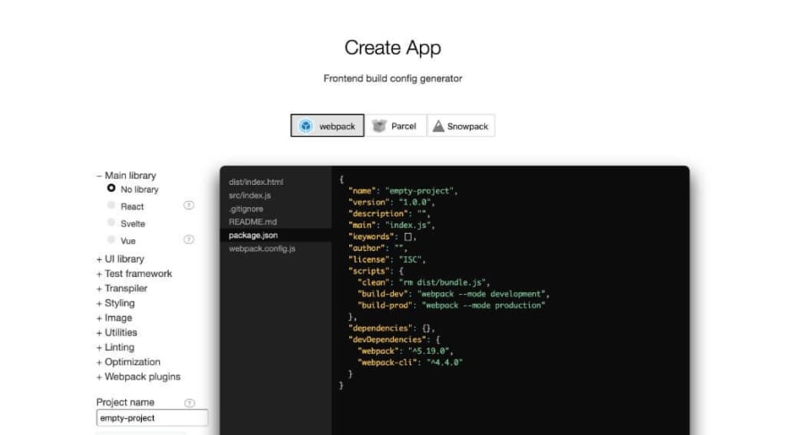 Create App