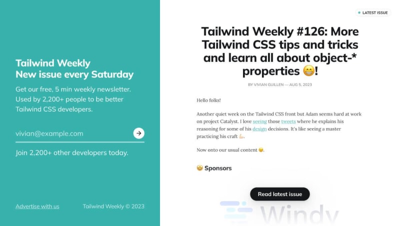 Tailwind Weekly