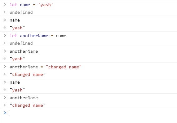 JavaScript Primitive vs Reference types - DEV Community