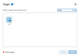 Trello trigger