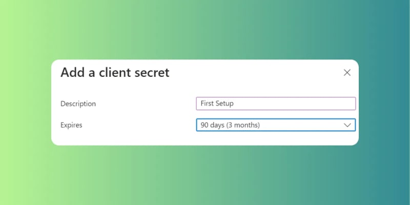 Client Secret Configuration