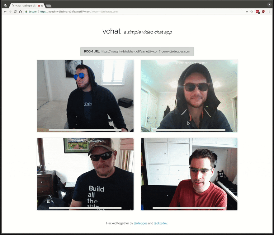 Build A Video Chat Service With Javascript Webrtc And Okta