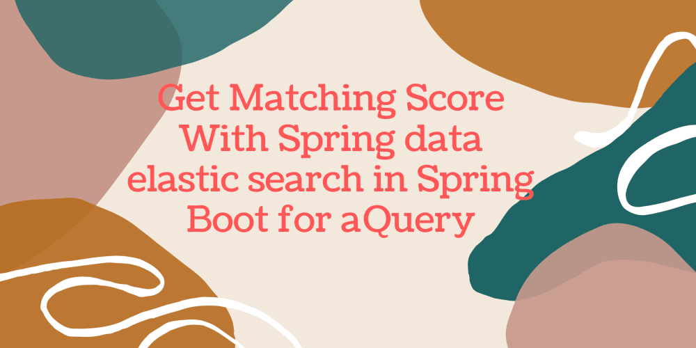 spring data elasticsearch rest client