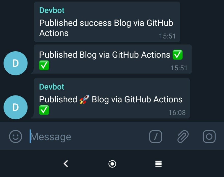 telegram chat message example 