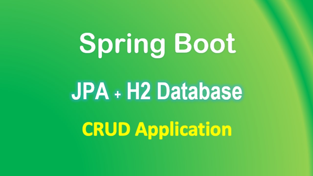 spring boot with jpa repository example
