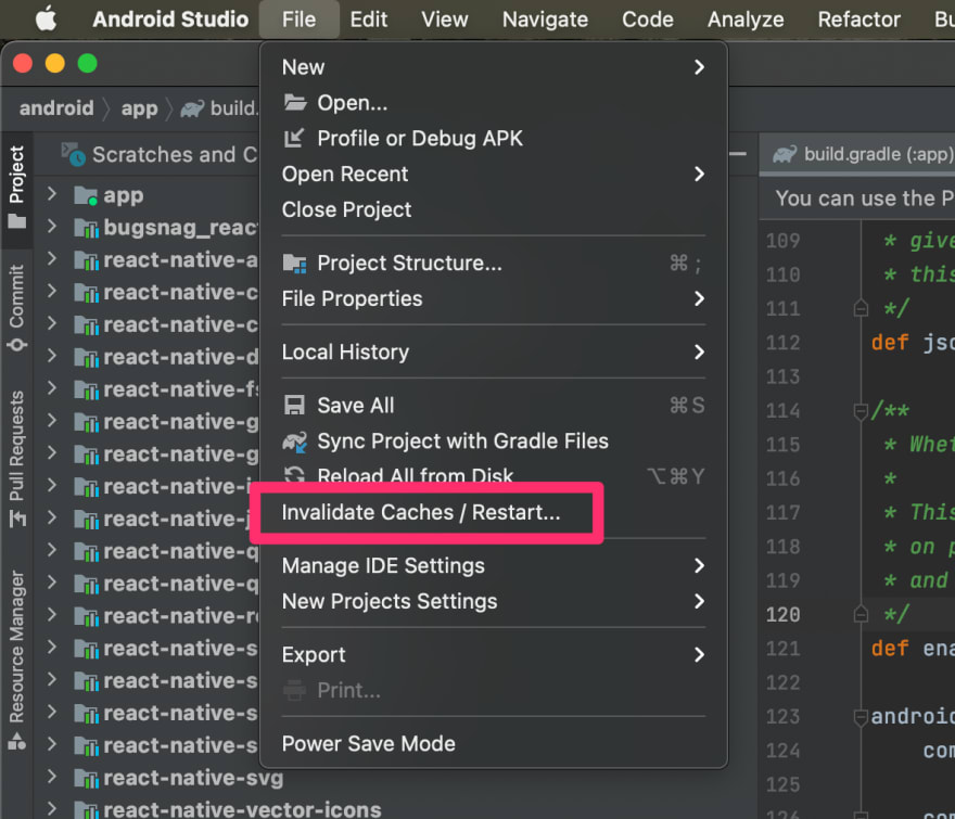 uninstall android studio completely