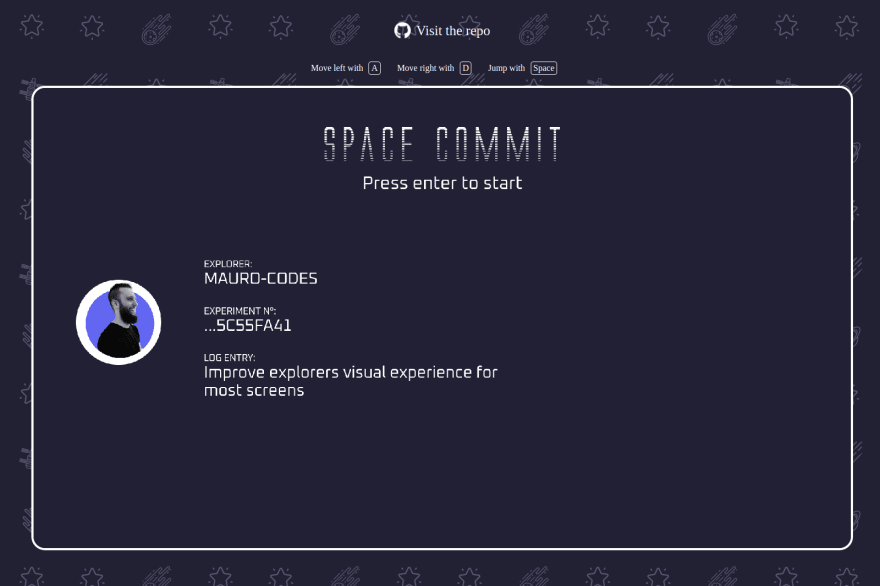game main menu