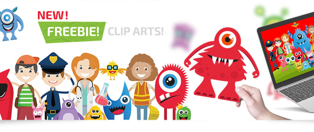 Cover image for SVG cute kids characters for your creative projects