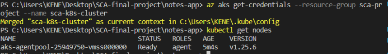 configure kubectl