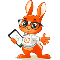 eddie hub logo - a rabbit