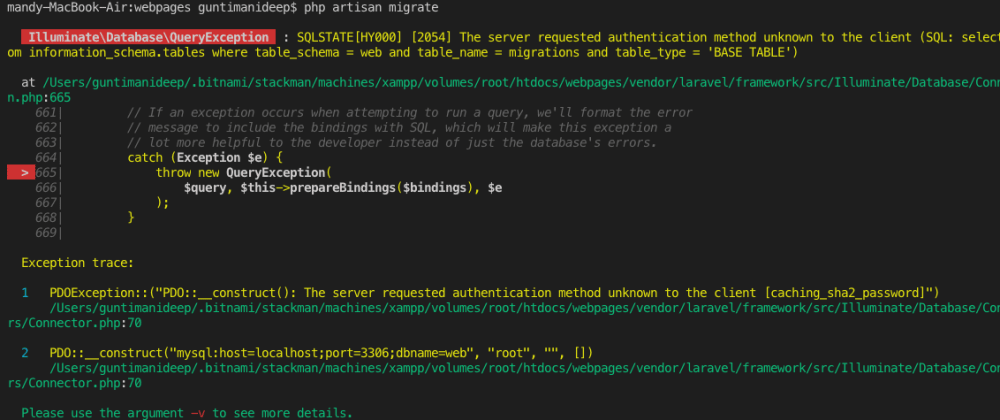 Error Monitoring in Laravel