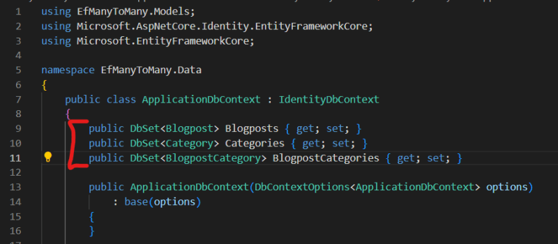 Entity Framework DbContext class implementation