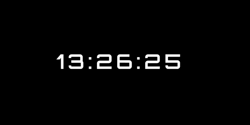 Image of a digital clock
