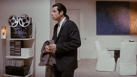 travolta confused
