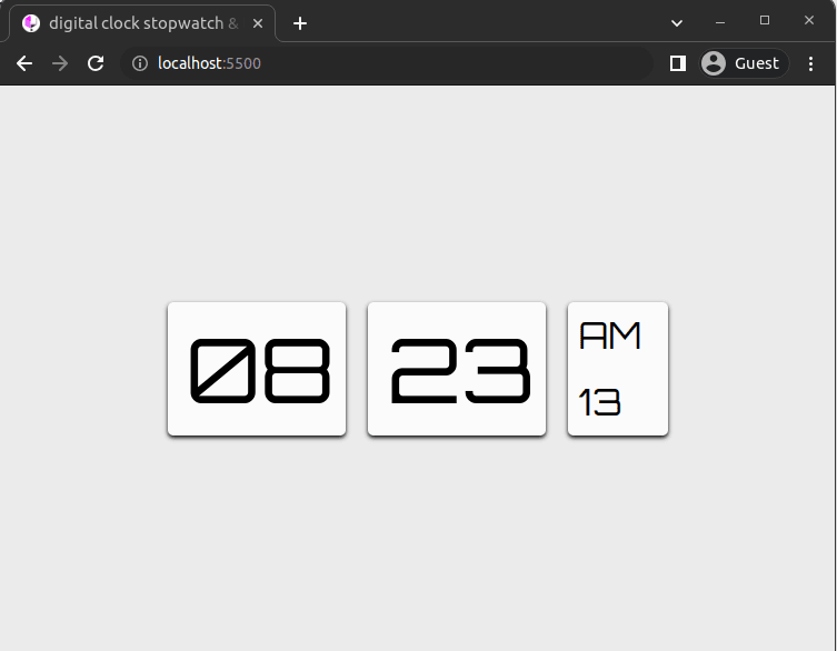 How to create a digital Clock using HTML, CSS and Javascript? - DEV ...