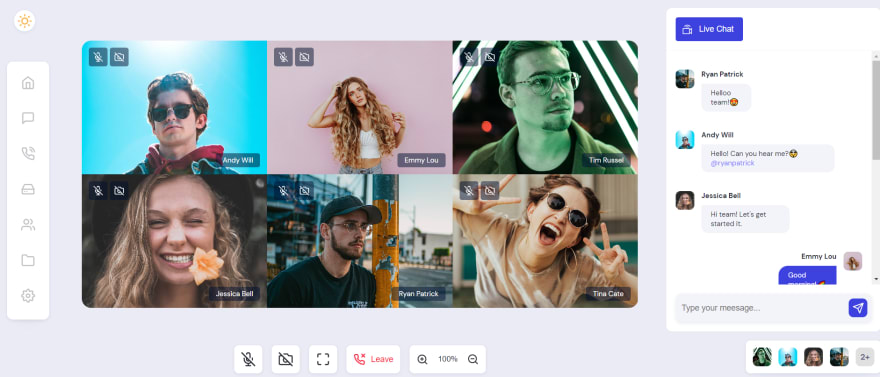 VideoCall App UI