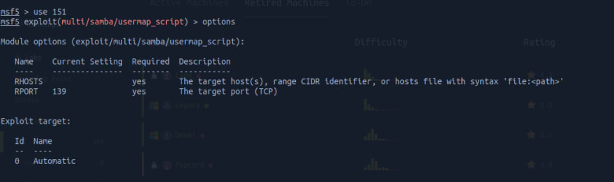 Accessing the exploit