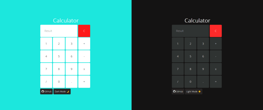 dark and light taming calculatr