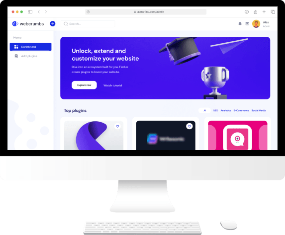 WebCrumbs concept