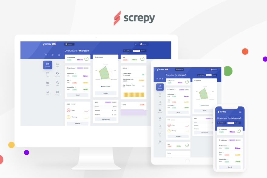 Screpy Website analysis tool