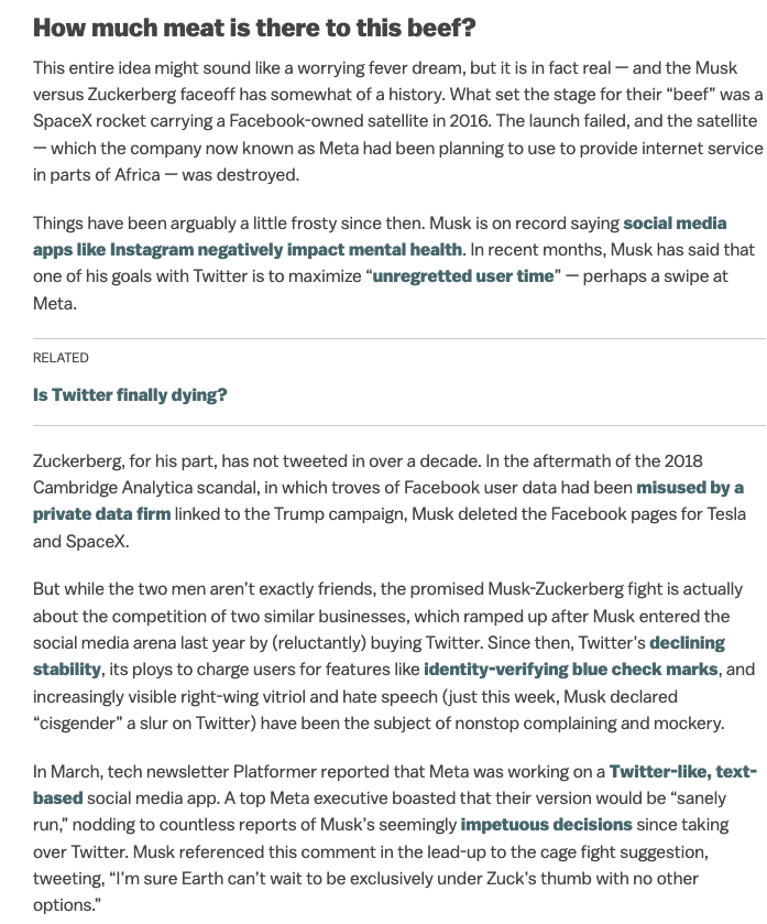 screenshot from the aformentioned Vox article... paragraphs under the heading "How much meat is there to this beef?"