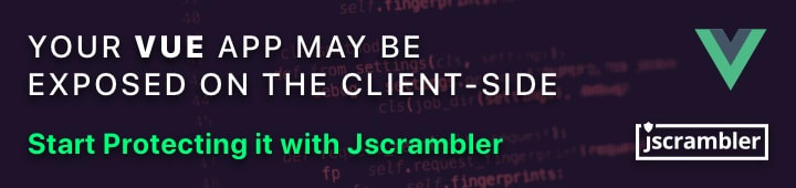 Protect your Vue App with Jscrambler